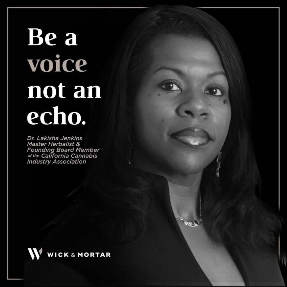 Dr. Lakisha featured by Wick and Mortar, Be a voice not an echo